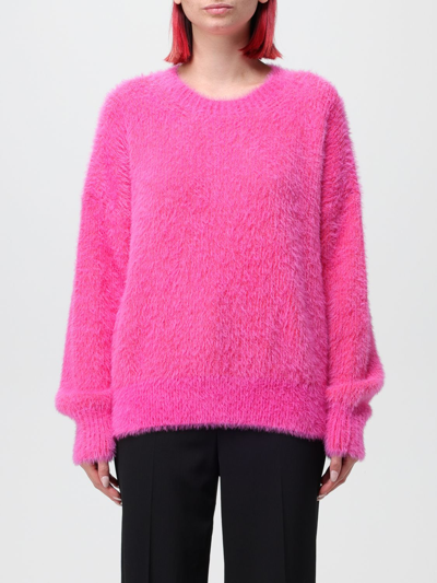 Shop Stella Mccartney Sweater  Woman Color Fuchsia