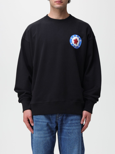 Shop Kenzo Cotton Sweatshirt In Black