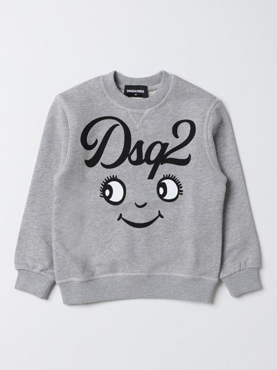 Shop Dsquared2 Junior Sweater  Kids Color Grey