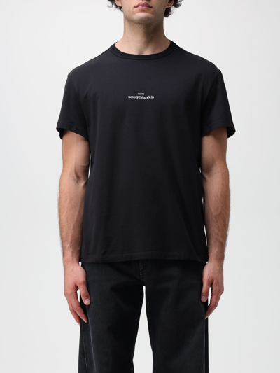 Shop Maison Margiela T-shirt  Men Color Black