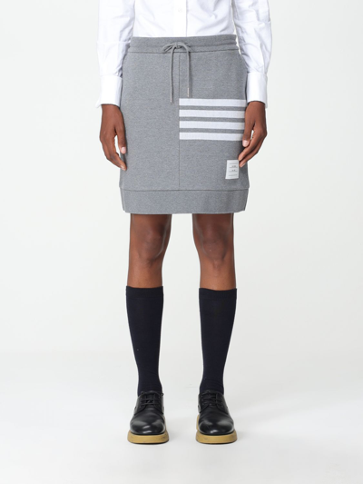 Shop Thom Browne Skirt  Woman Color Grey