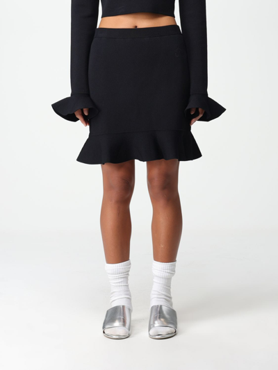 Shop Jw Anderson Skirt  Woman Color Black