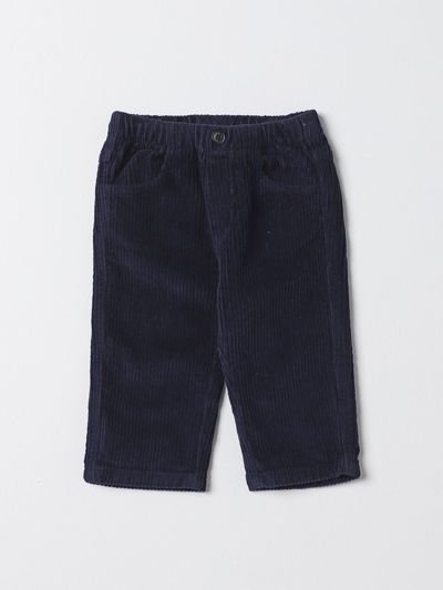 Shop Il Gufo Pants  Kids Color Blue