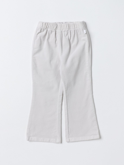 Shop Il Gufo Pants  Kids Color Dust