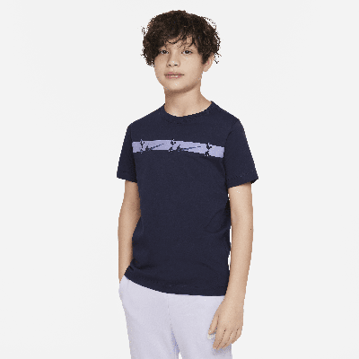 Shop Nike Tottenham Hotspur Big Kids'  Soccer T-shirt In Blue