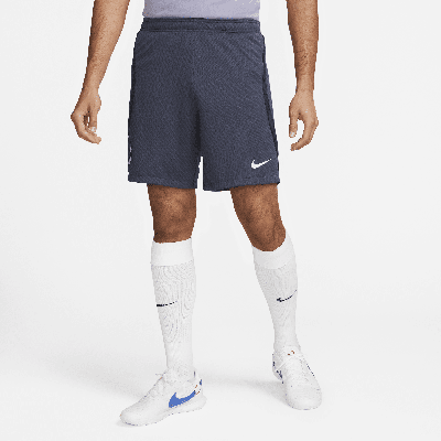 Shop Nike Tottenham Hotspur Strike  Men's Dri-fit Knit Soccer Shorts In Blue
