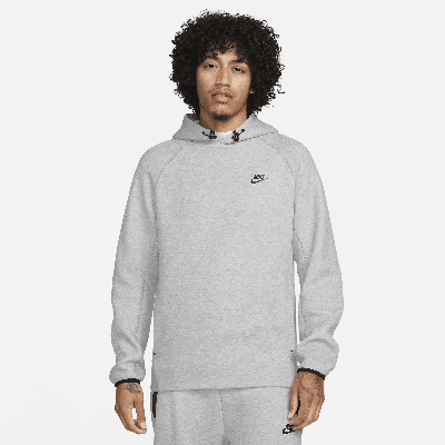 Nike Tech Fleece Pullover Hoodie In Grey