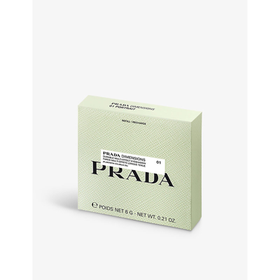 Shop Prada 1 Dimensions Durable Eyeshadow Palette Refill 6g
