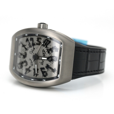 Pre-owned Franck Muller Vanguard Crazy Hours Hom Nguyen Wristwatch V45 Ch Ttbr Limited