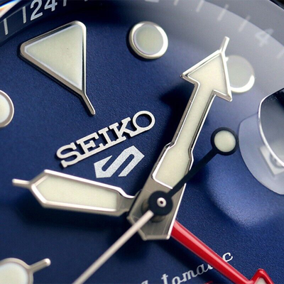 Pre-owned Seiko 5 Sports Sbsc003 Skx Sports Style Gmt Automatic Men Watch Made In Japan