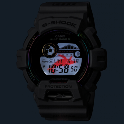 Pre-owned Casio G-shock Gwx-8904k-7jr Love The Sea And The Earth Dolphin And Whale...