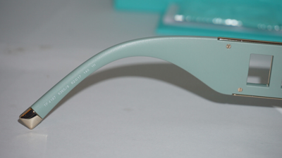 Pre-owned Tiffany & Co Sunglasses Green Light Yellow Tf4197 8365/8 62 17 140