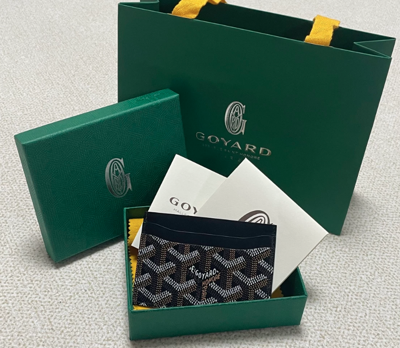 Goyard Saint-Sulpice Cardholder (Black) – The Luxury Shopper