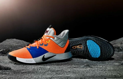 Nike Pg 3 Nasa Size 13. Silver Orange Blue Ci2666-800. Okc Thunder Paul  George | ModeSens