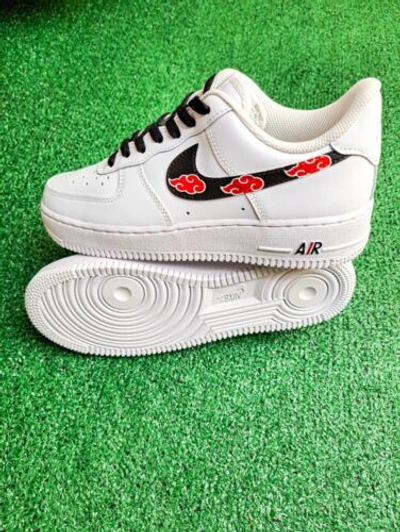 Pre-owned Nike ?  Air Force 1 07 White Naruto Anime Custom /girls Gs Women Men Af1 Unisex