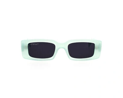Pre-owned Off-white Sunglasses Arthur Teal Dark Grey Man Woman In Gray
