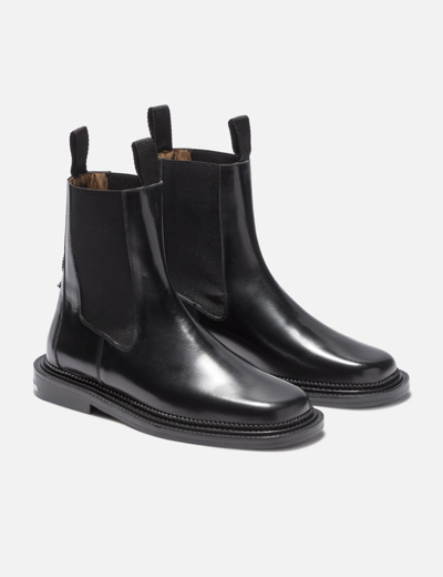 Shop Toga Virilis Stud Chelsea Boots In Black