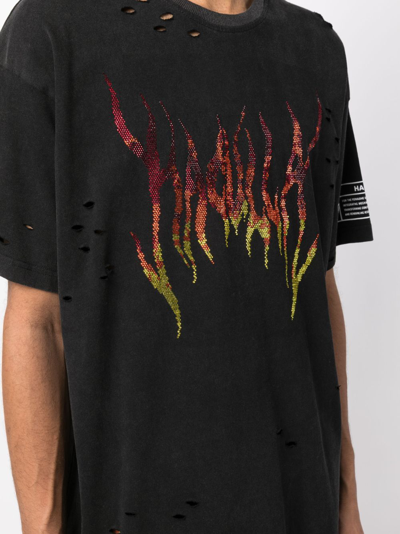 Haculla Logo-print Cotton T-shirt In Black
