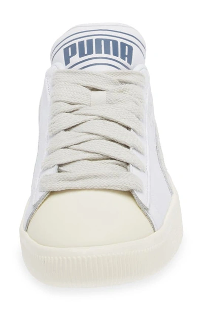 Shop Puma X Rhuigi Clyde Low Top Basketball Sneaker In Pristine-sedate Gray-white