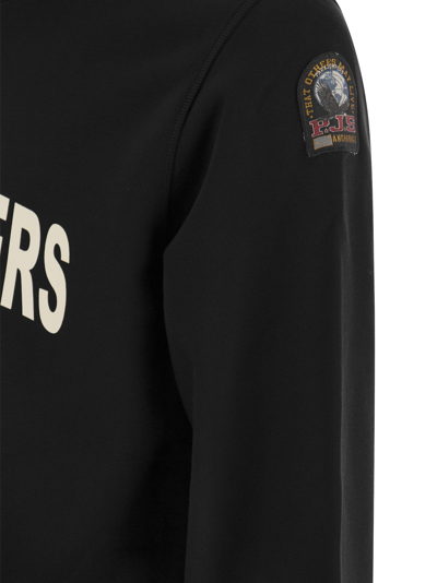 Shop Parajumpers Caleb - Round-neck Sweatshirt In Black