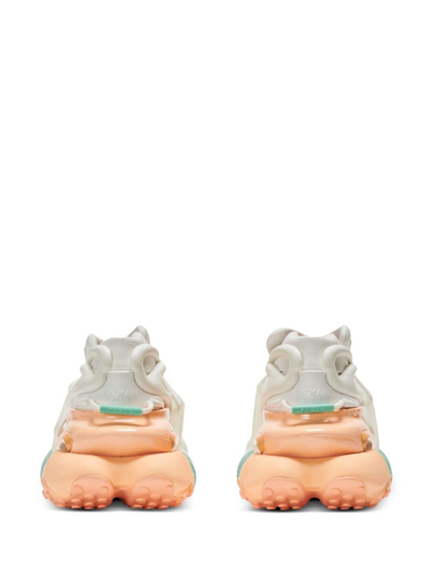 Shop Balmain Unicorn Low-top Sneakers In Multicolour