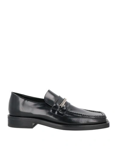 Shop Martine Rose Man Loafers Black Size 7 Soft Leather