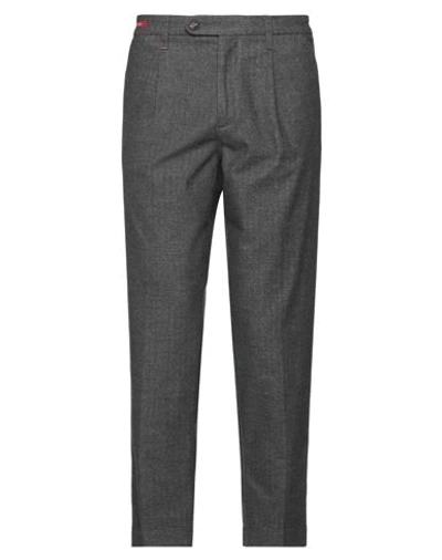 Shop Re-hash Re_hash Man Pants Grey Size 36 Cotton, Polyester, Viscose, Elastane