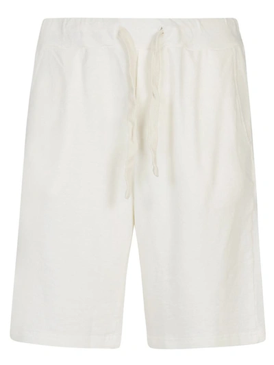 Shop Original Vintage Linen Blend Cotton Shorts In White