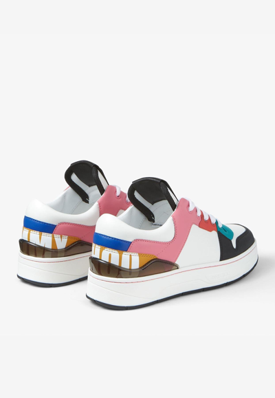 Jimmy Choo Florent Low-top Sneakers In Multicolor