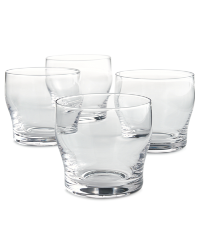 Shop Oake Double Old-fashioned Glasses, Set Of 4, Created For Macy's
