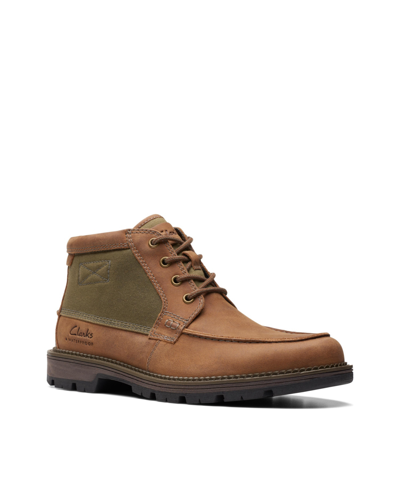 Shop Clarks Men's Collection Maplewalk Moc Boots In Brown Multi