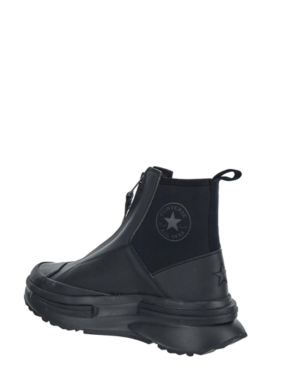 Shop Converse Run Star Legacy Chelsea Sneakers In Black