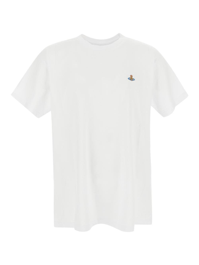 Shop Vivienne Westwood Classic T-shirt In White
