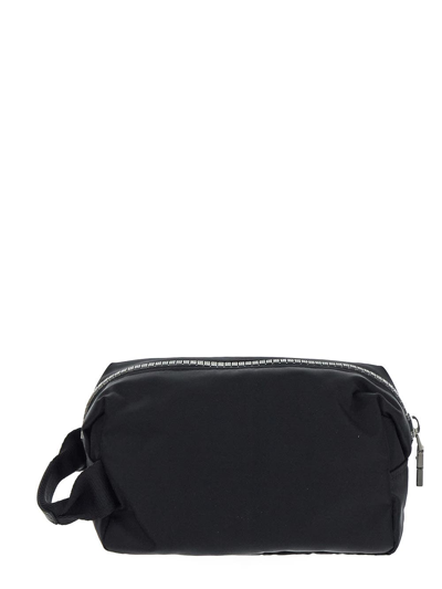 Shop Givenchy G-zip Toilet Pouch Bag In Black