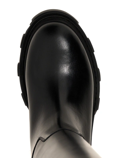 Shop Gia Borghini Perni 07 Boots, Ankle Boots Black