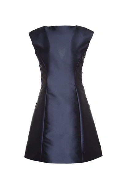 Shop Alberta Ferretti Dresses Blue