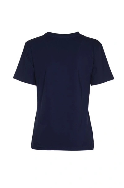 Shop Alberta Ferretti T-shirts And Polos Blue