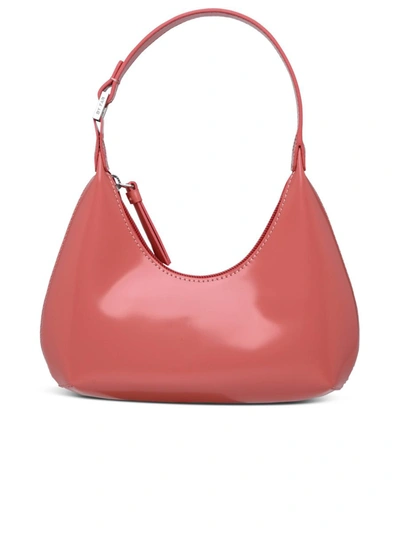 Shop By Far Baby Amber Shiny Leather Pink Bag