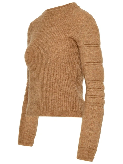 Shop Max Mara Beige Mohair Blend Smirne Sweater In Brown