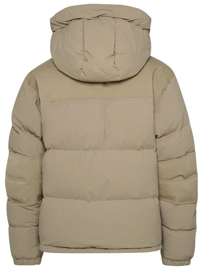 Shop Ten C Beige Nylon Aspen Puffer Jacket