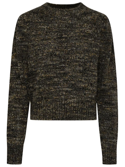 Shop Isabel Marant Étoile Brown Wool Blend Pleany Sweater