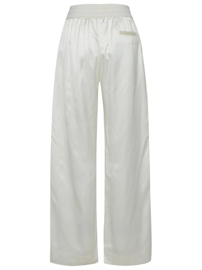 Off-white Duchesse Cargo Trousers In White