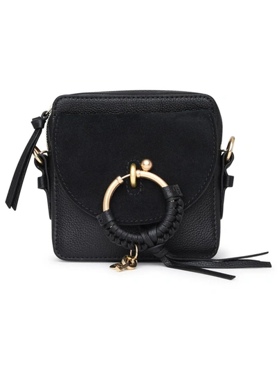 Shop See By Chloé Joan Leather Bag In Black