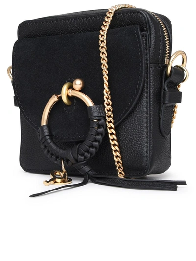 Shop See By Chloé Joan Leather Bag In Black