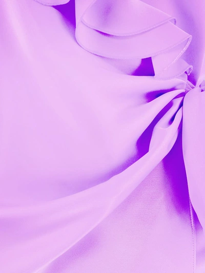 Shop Philosophy Di Lorenzo Serafini Dress In Purple