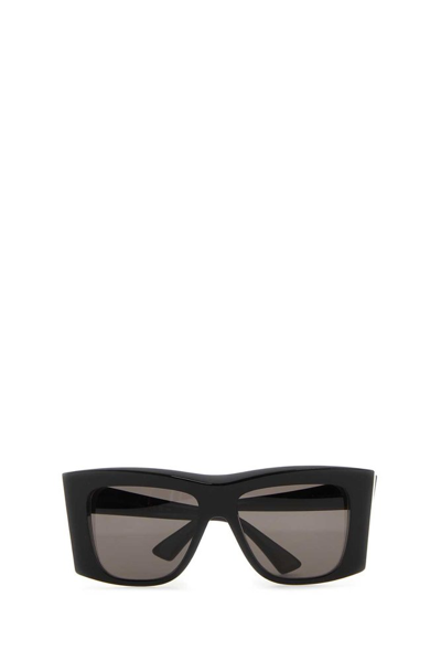 Shop Bottega Veneta Eyewear Square Frame Sunglasses In Black