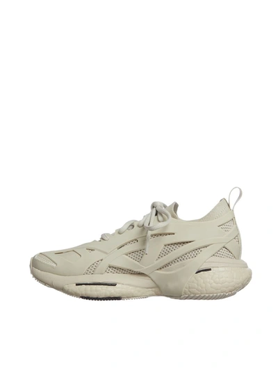 Adidas By Stella Mccartney Panelled Lace-up Sneakers In Ivory | ModeSens