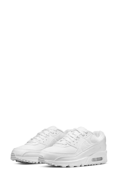 Shop Nike Air Max 90 Sneaker In White/ White-white