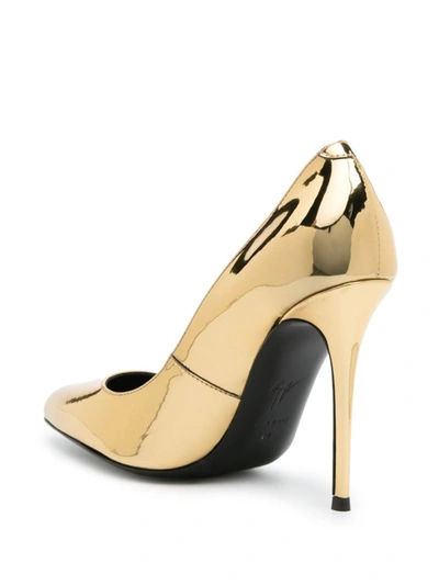 Shop Giuseppe Zanotti Jakye Pumps In Golden