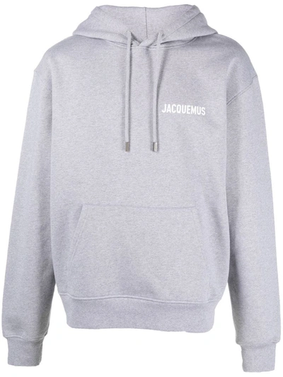 Shop Jacquemus Le Sweatshirt  Hoodie In Grey